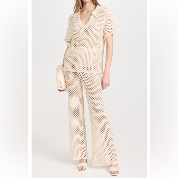 MINKPINK Balmy Crochet Knit Pant Size Small NWT Sold out on Shopbop - Picture 4 of 4